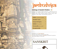 Tablet Screenshot of jambudvipa.net